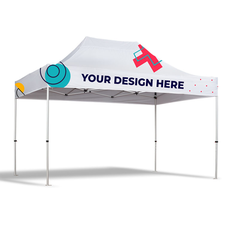 Carpa personalizada 3 x 4,5 m IMPERMEABLE