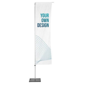 Fly Banner Rectangular Pack completo M 340CM